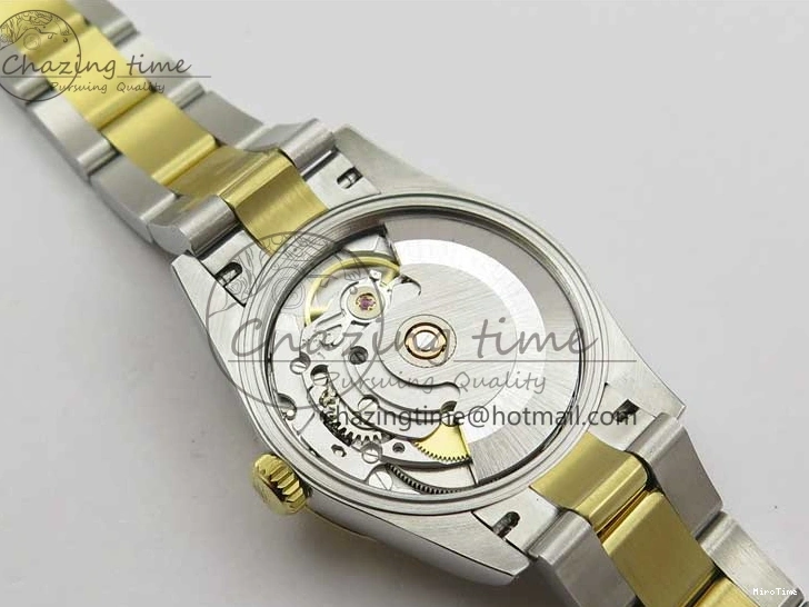 MiroTime 0506 Datejust 31mm 278273 SS YG BP Maker Best Edition Silver Sticks Markers Dial on SS YG Oyster Bracelet QuickDry 2712